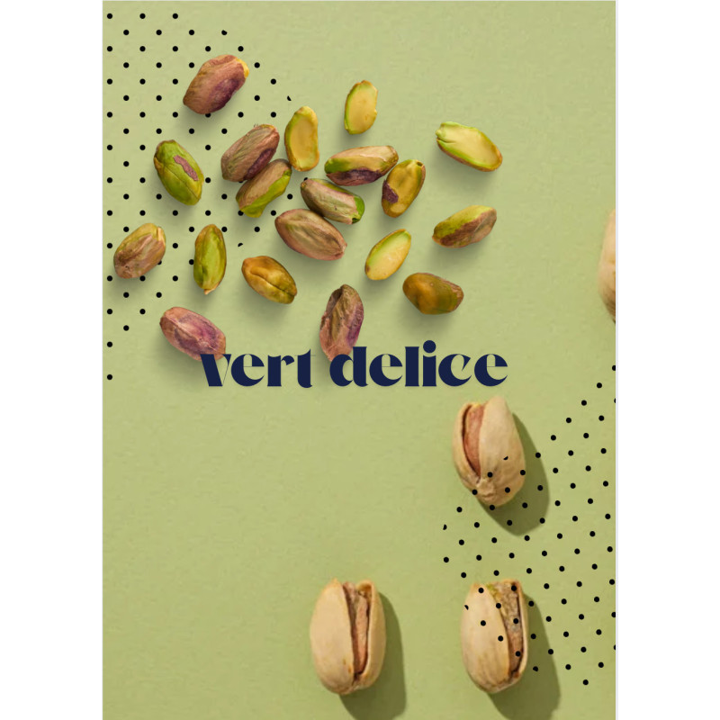Vert Délice, Tablette Chocolat Pistache | Saveur Fine et Crémeuse